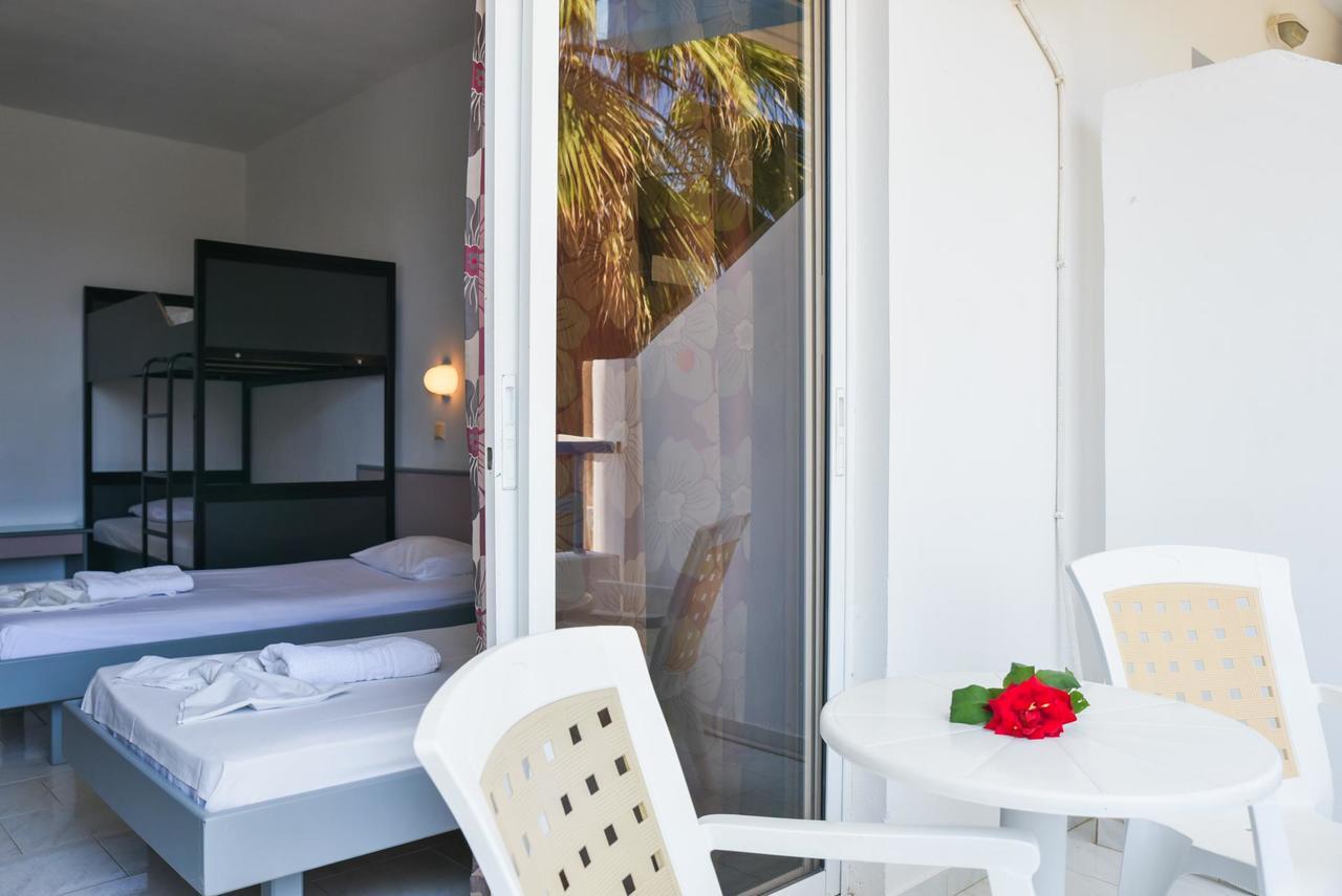 Lagonas Beach Hotel Apartments Faliraki Eksteriør bilde